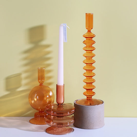 Tangerine Sunset Candle Sticks